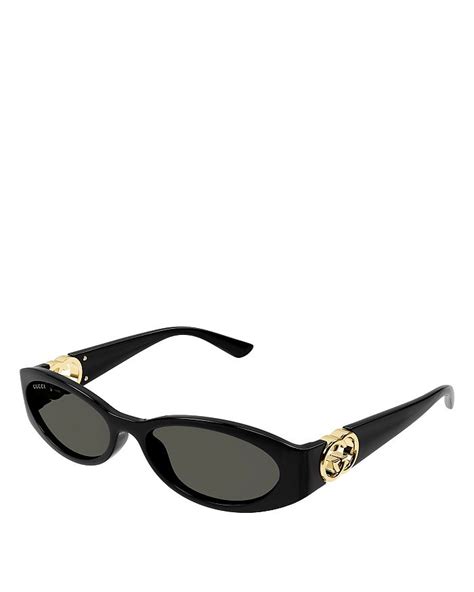 Gucci Hailey Oval Sunglasses, 54mm .